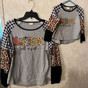 Mommy and Me Long Sleeve Tees